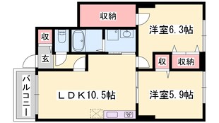 播磨高岡駅 徒歩28分 1階の物件間取画像